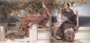 The Conversion of Paula by Saint Jerome (mk23) Alma-Tadema, Sir Lawrence